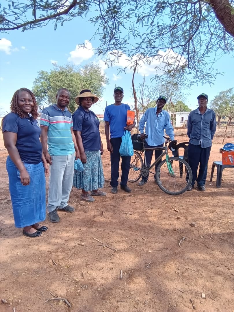 CIDA team with Chovuronga Primary School authorities
